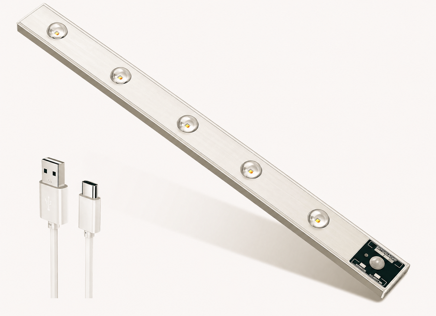 Luz nocturna automática con sensor · Estancias grandes