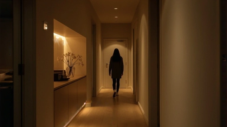 Luz nocturna automática con sensor · Estancias grandes