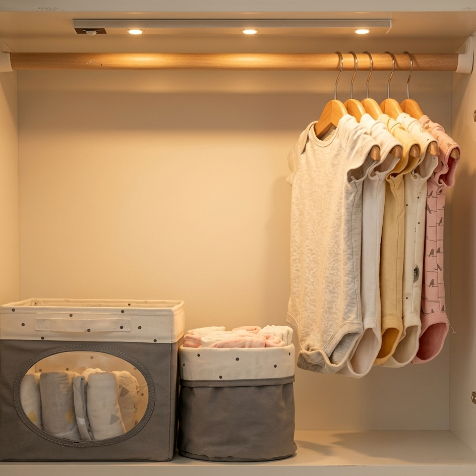 Luz automática nocturna con sensor (no molesta al dormir)