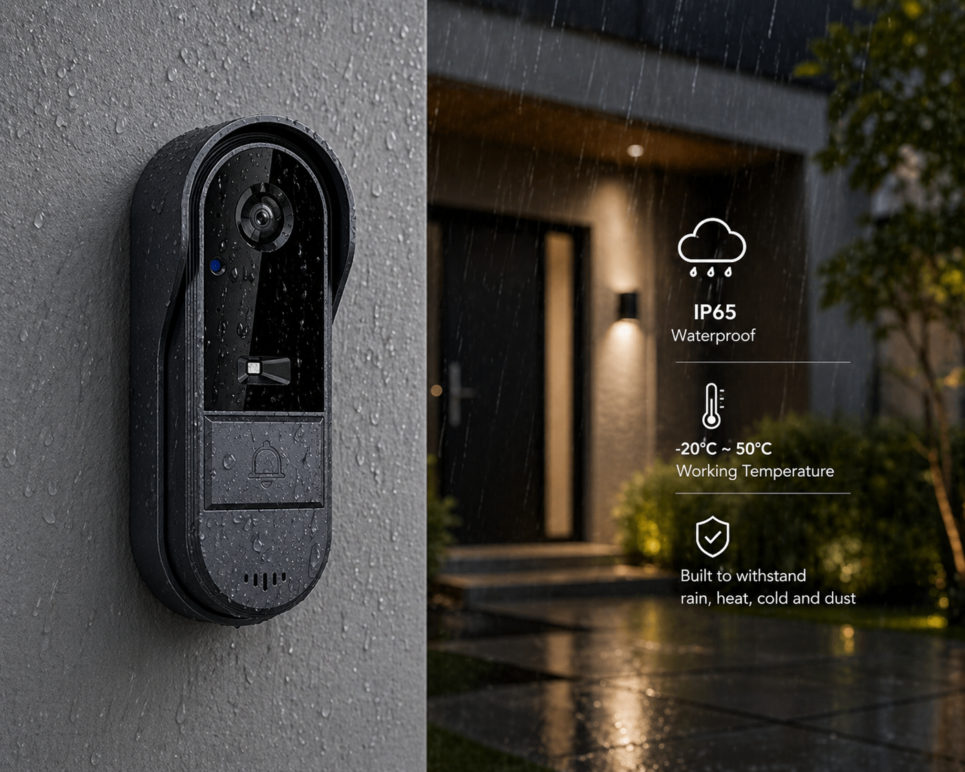 Timbre Inteligente con Cámara | Seguridad al instante